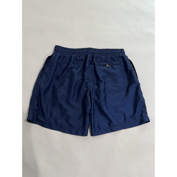 Devon Windsor Dexter Swim Shorts in Blue - Picture 3 of 6